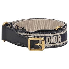 Dior Schräg Jacquard Gürtel Größe Blau