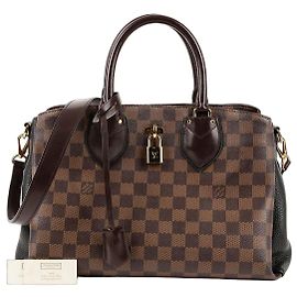 Louis Vuitton Normandy Schultertasche Weiß