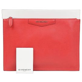 Givenchy Antigona Medium Clutch Red