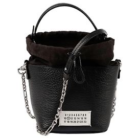 Maison Martin Margiela Eimer Schultertasche Schwarz