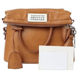 Maison Martin Margiela Mini Tote Shoulder Bag Brown
