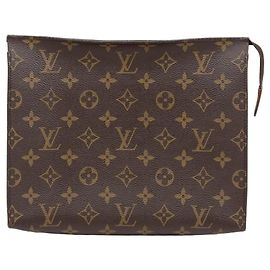 Louis Vuitton Pochette da Toilette Marrone