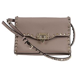 Valentino Sac à bandoulière Rockstud Flap Rose