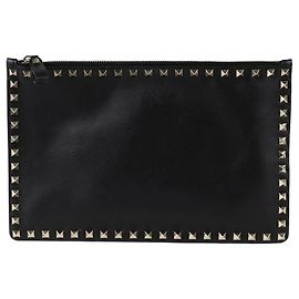 Valentino Clutch Rockstud Nero