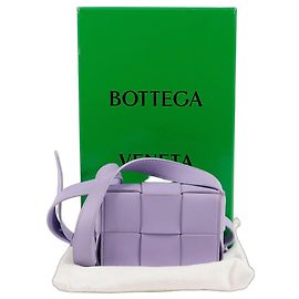 Bottega Veneta Mini borsa a tracolla Candy Cassette Porpora