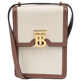 Burberry Bolsa de ombro cruzada TB Romyn Mini Marrom