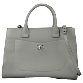 Chanel Neo Executive New Surf Large Tote and Shoulder Bag Brown
