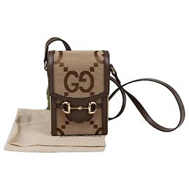 Gucci Mini borsa a spalla e crossbody Horsebit Marrone