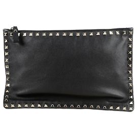 Valentino Pochette Rockstud Noir