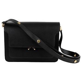 Marni Trunk Medium Shoulder Bag Black
