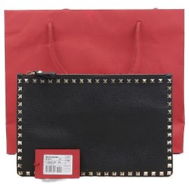 Valentino Clutch Rockstud Nero