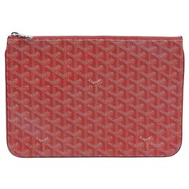 Goyard Sena MM Clutch Red
