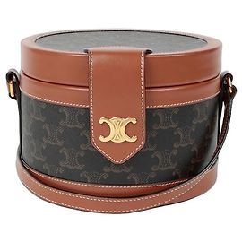 Céline Borsa a Spalla Tambour Medium Marrone