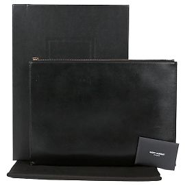 Saint Laurent Pochette Large Monogram Noir