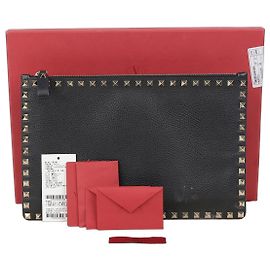 Valentino Clutch Rockstud Nero
