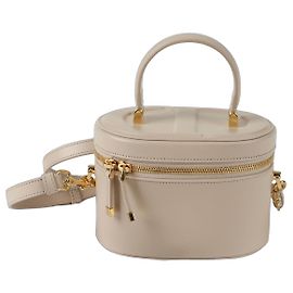 Dior Sac à main CD Signature Vanity Small Tote Marron