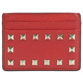 Valentino Cartera Rockstud Roja
