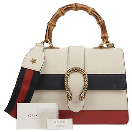 Gucci Dionysus Tote Shoulder Bag with Bamboo Handle Blue