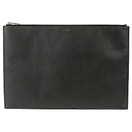 Saint Laurent Large Clutch Bag Black