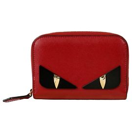 Fendi Back Bag Wallet Red