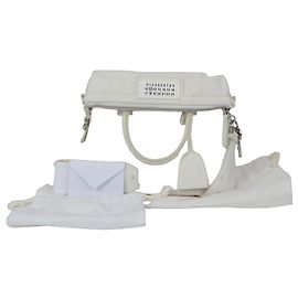 Maison Martin Margiela Mini Schultertasche Weiß