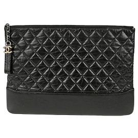 Chanel Gabrielle Large Clutch Black
