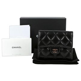 Chanel Portafoglio Classico Nero