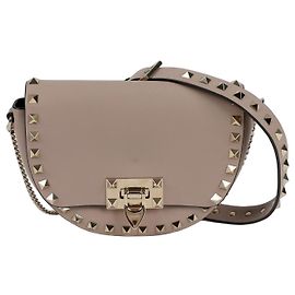 Valentino Borsa a tracolla Rockstud Small Rosa