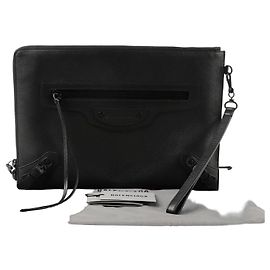 Balenciaga Neo Classic City Clutch Black