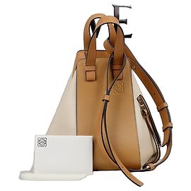 Loewe Bolsa de Ombro Hammock Small Marrom