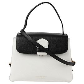 Burberry Kleine Camberley Schultertasche Weiß