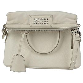 Maison Martin Margiela Mini Tote Shoulder Bag White