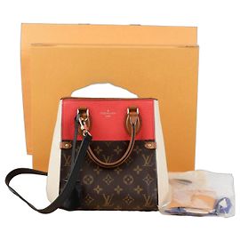 Louis Vuitton Fold PM Tote Shoulder Bag Red