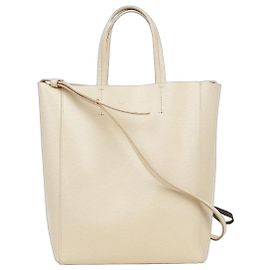 Céline Bolsa tote pequena vertical com alça Marrom