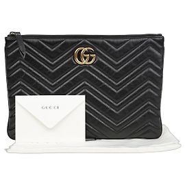 Gucci Clutch GG Marmont Nero