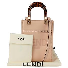 Fendi Bolsa de ombro mini Sunshine Rosa