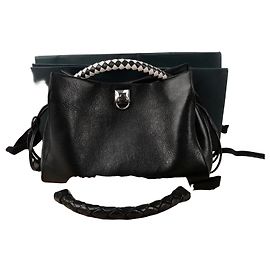 Mulberry Iris Medium Tote Shoulder Bag Black