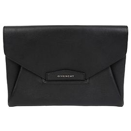 Givenchy Antigona Medium Envelope Clutch Black
