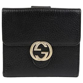 Gucci Portafoglio Interlocking Nero