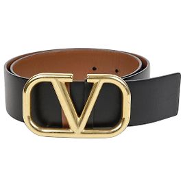 Valentino Garavani Signature Reversible Belt Size Brown