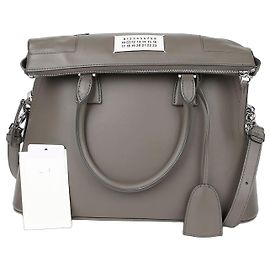 Maison Martin Margiela Medium Tote Shoulder Bag Brown