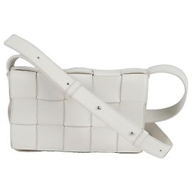 Bottega Veneta Borsa a tracolla Cassette Bianco
