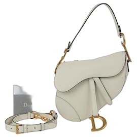 Dior-Saddle Strap Shoulder Crossbody Bag-Brown