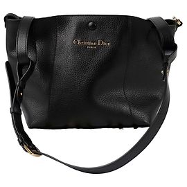 Dior Signature Medium Bucket Shoulder Bag Black