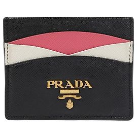 Prada Tarjetero sencillo Multicolor