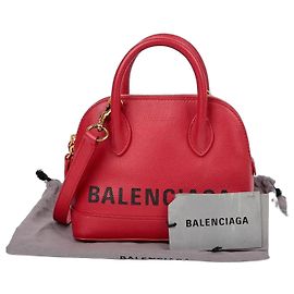 Balenciaga Bill XXS Tote Shoulder Bag Red