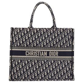 Dior Gran Bolsa Tote Libro Azul