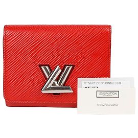 Louis Vuitton Cartera Compacta Twist Roja