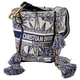 Dior Borsa a Spalla Diable Bucket Blu