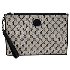 Gucci Interlocking Clutch Blue